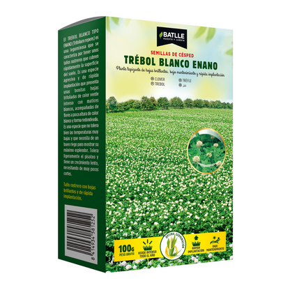 Semillas trébol enano blanco repens Batlle 1 kg