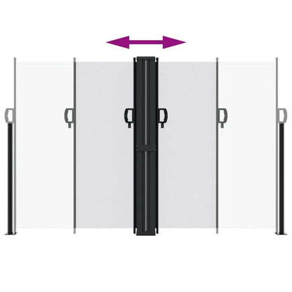 Vidaxl Toldo Lateral Retráctil Blanco 160x1000 Cm_4