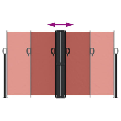 Vidaxl Toldo Lateral Retráctil Terracota 140x1000 Cm_4