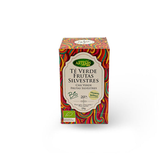 Té Verdes Frutas Silvestre Artemis, 20 filtros