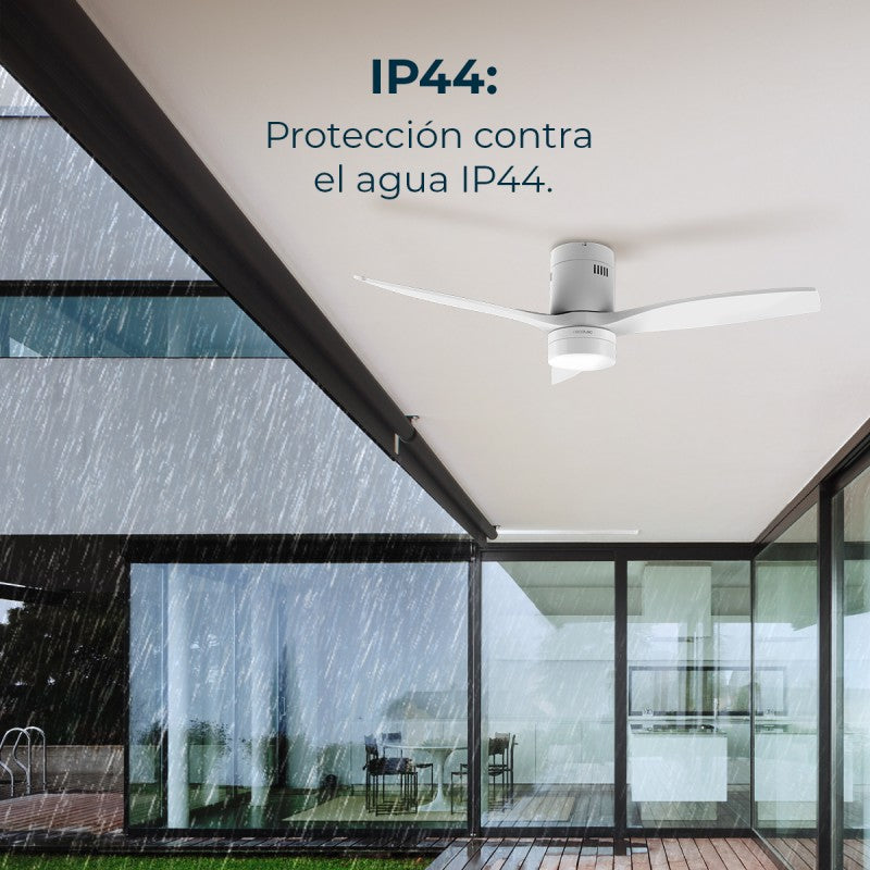Cecotec Ventilador De Techo Con Luz Ventilador De Techo Energysilence Aero 5600 White Aqua Connected_3