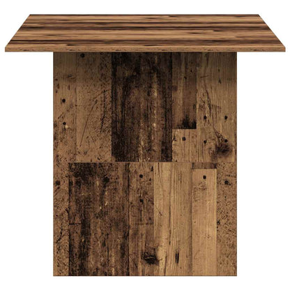 Mesa De Comedor De Aglomerado Madera Envejecida 180x90x76 Cm_3