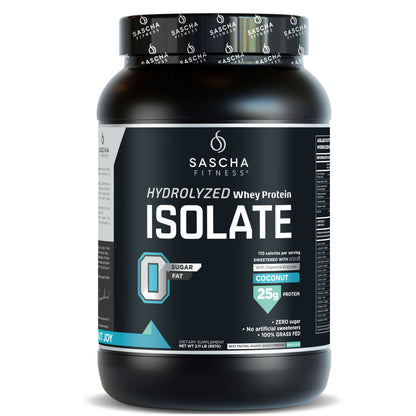 Proteína Whey Sabor Coco - Sascha Fitness España