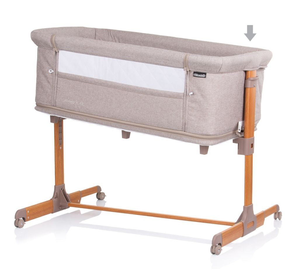Cuna De Colecho Y Parque Mommy´n Me Beige Wood_4