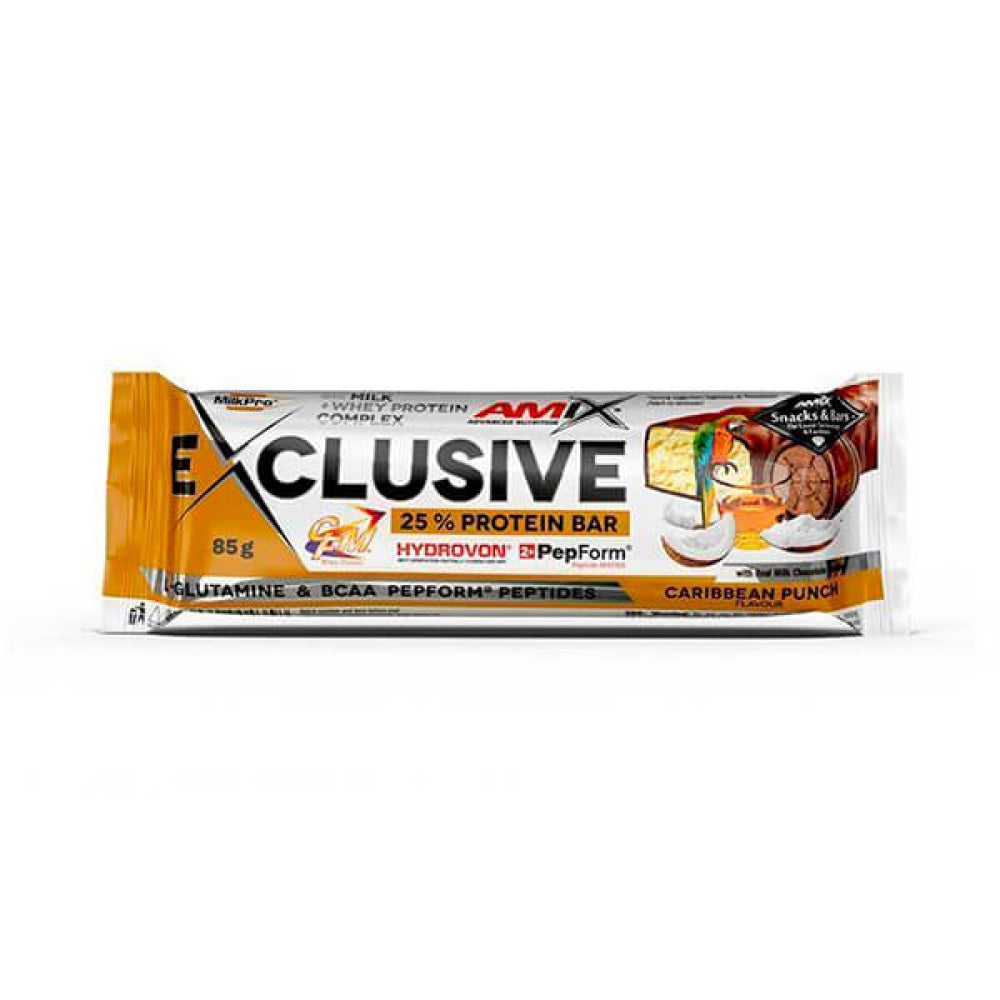 Exclusive Protein Bar 85 Gr 1 Ud Chocolate Con Leche - Plátano
