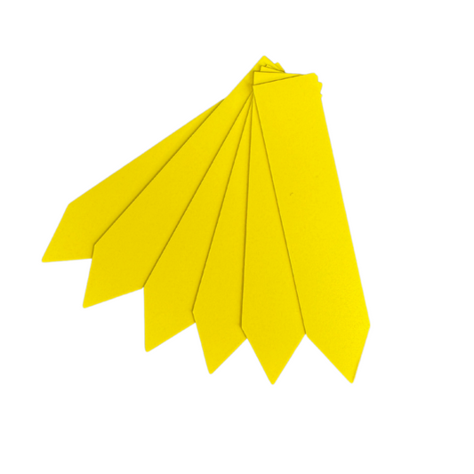 Etiqueta Para Planta Amarilla 1,3 X 6 Cm 500 Unidades_0