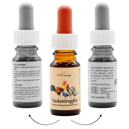 Nackentropfen - Repelente Natural Contra El Piojo Y Parásitos Externos De Gallinas Y Otros Animales_1