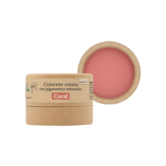 Colorete crema con pigmentos minerales Coral Comme Avant 10 g