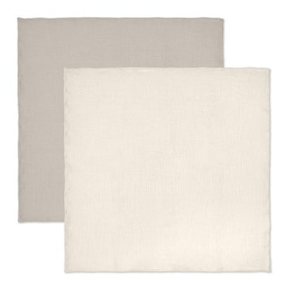 Pack 2 Muselinas De Algodón 70x70 Para Bebé Beige_2