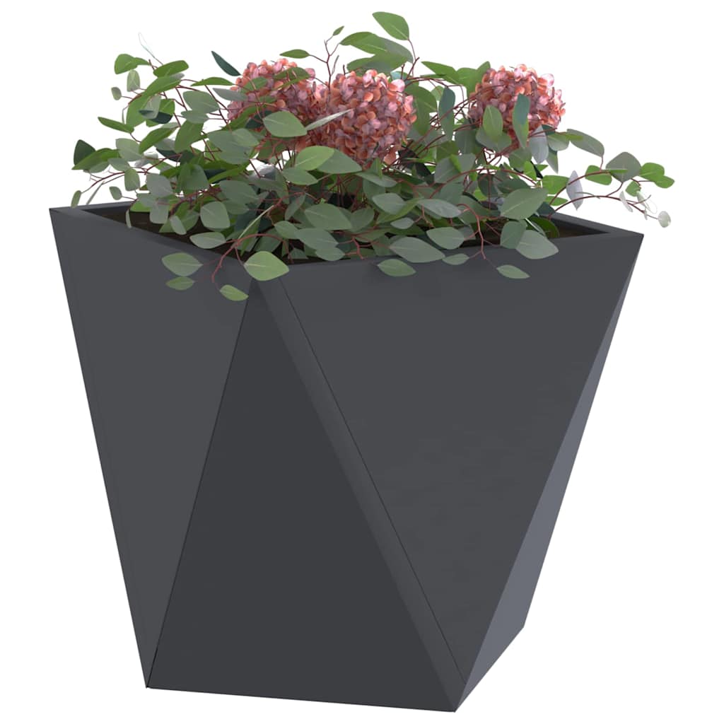 Jardinera Antracita 30 X 30 X 30 Cm Acero_2