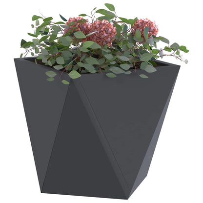 Jardinera Antracita 30 X 30 X 30 Cm Acero_2