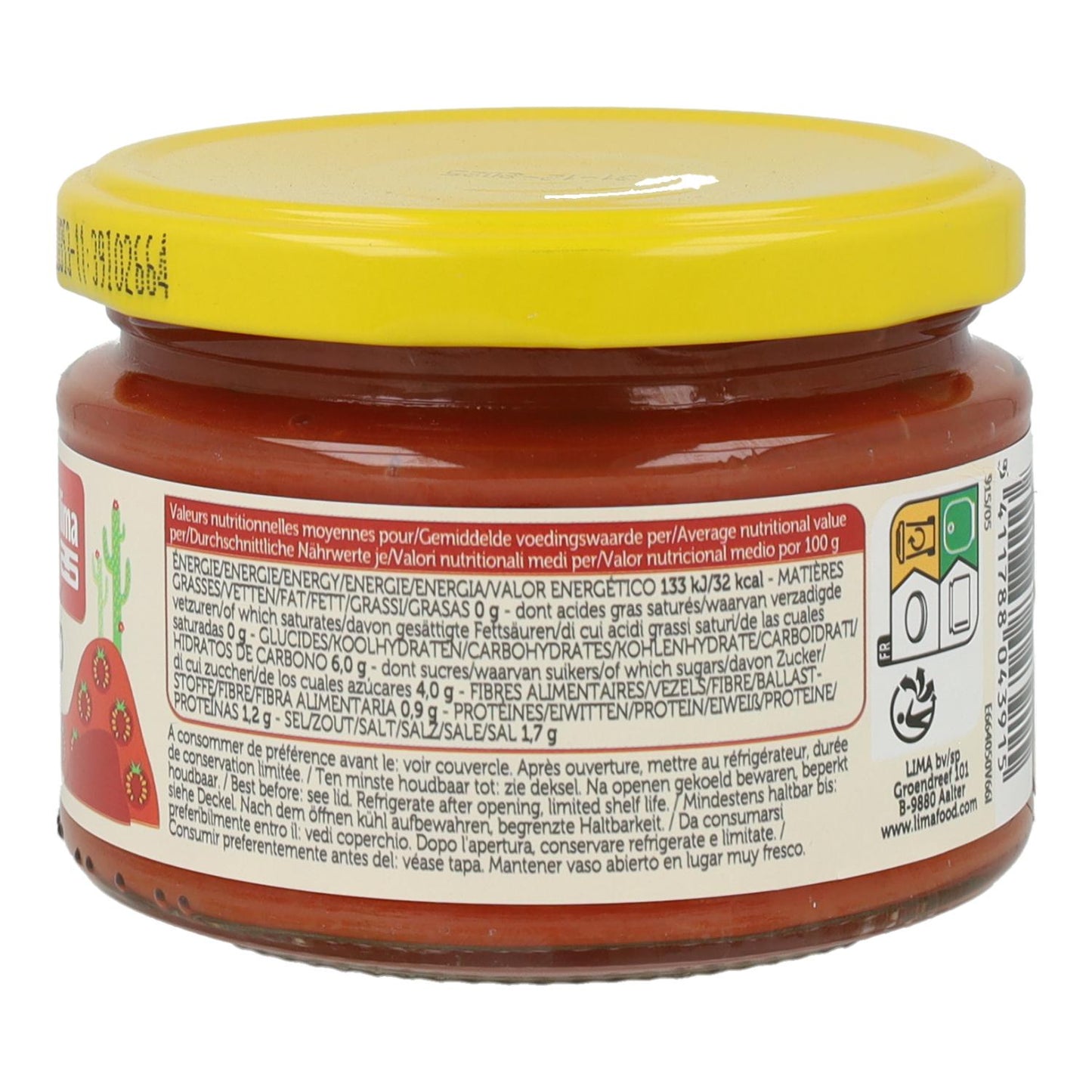 Salsa Dip ECO Lima 260g