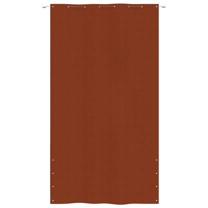 Vidaxl Toldo Pantalla Para Balcón De Tela Oxford Terracota 160x240 Cm_1