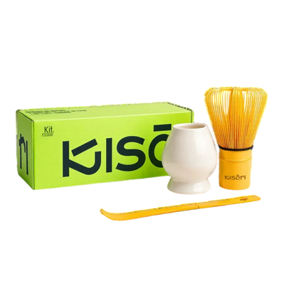 Kisori - Kit Matcha Ritual I Set 3 Piezas I Incluye Cuchara 1g, Chasen Bambú Y Soporte Kusenaoshi_0