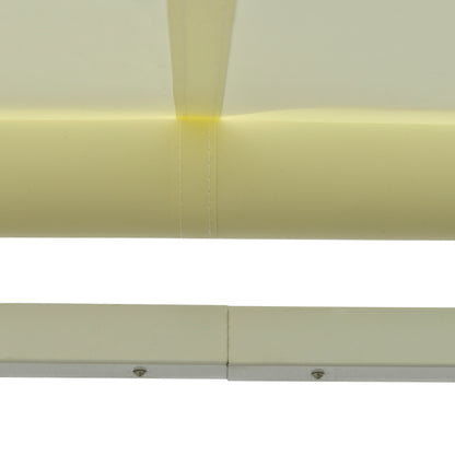 Outsunny Toldo Manual Retráctil Con Manivela 250x200 Cm Aluminio Ajustable_5