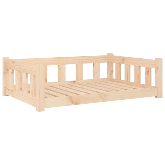 Vidaxl Cama Para Perros Madera Maciza De Pino 95,5x65,5x28 Cm_0