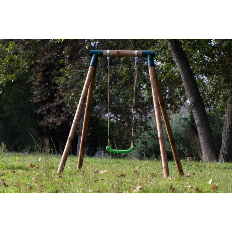 Columpio Individual De Madera Redonda Masgames Kila L._2