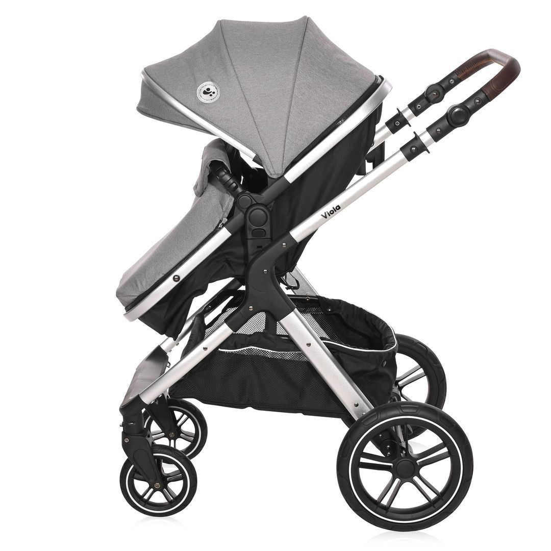 Carrito De Bebé Dúo Convertible Viola Hasta 22 Kg Opaline Grey_3