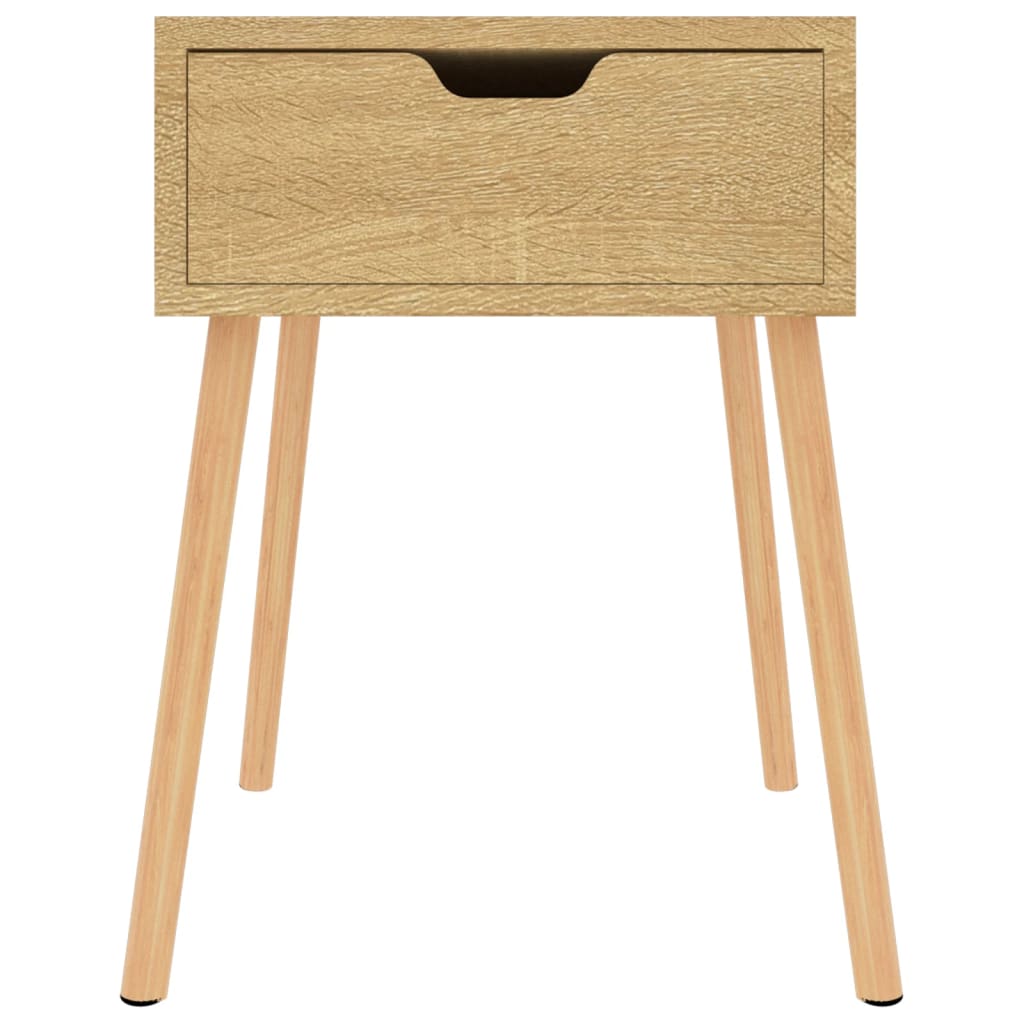 Mesitas Noche 2 Uds Madera Ingeniería Roble Sonoma 40x40x56 Cm_1