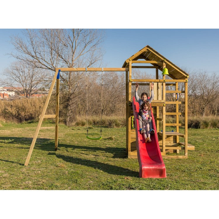 Parque Infantil Masgames Teide Xl Con Columpio Doble.