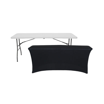 Mesa Plegable 240cm Blanca + Funda Catering 7house_0