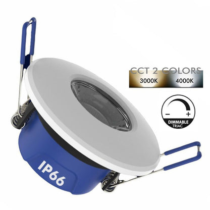 Downlight Led Bath Especial Baños, Osram Chip, 6w, Cct Ajustable, Ip66, Blanco Dual, Regulable_3