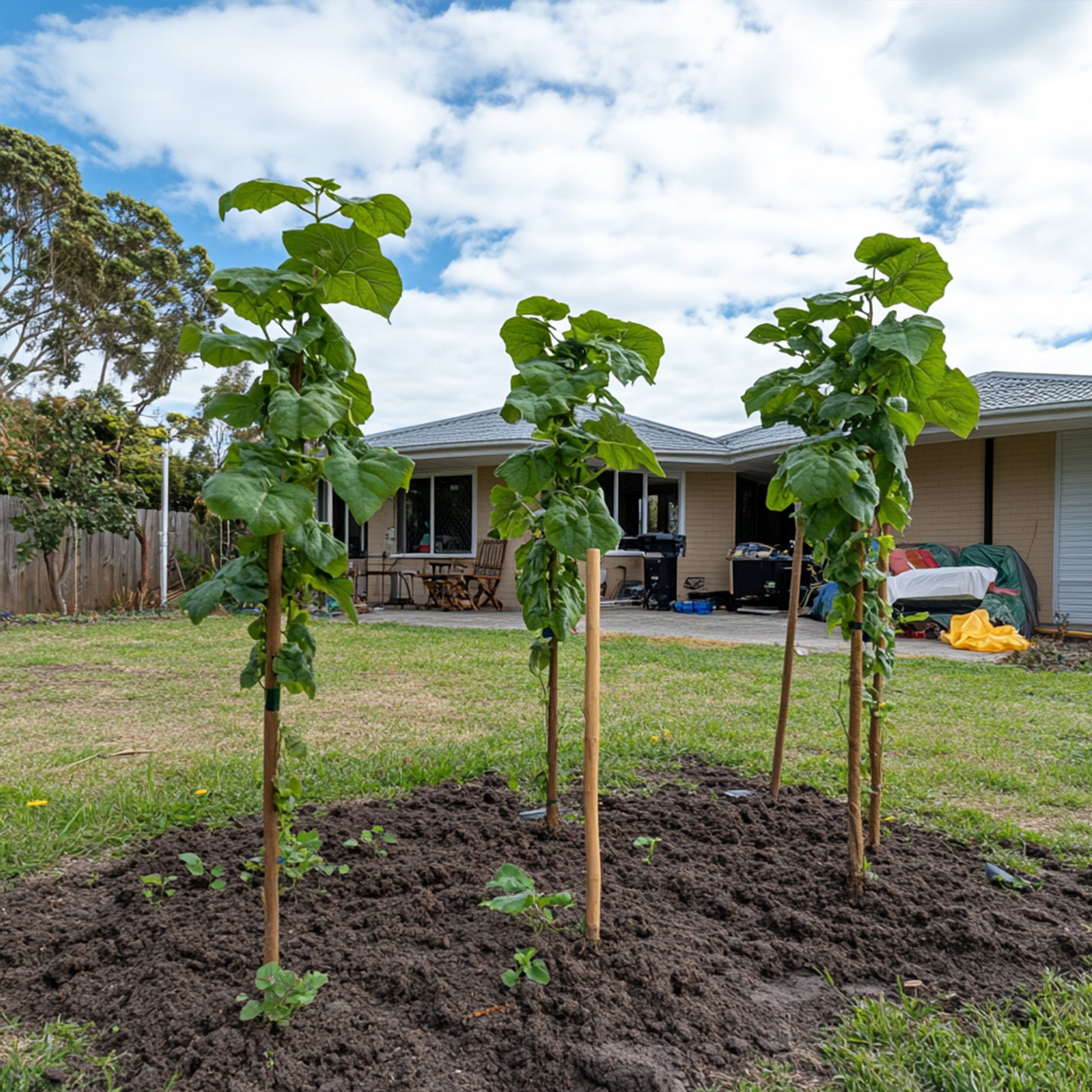 Kiwi Autofértil - 3 Pzs - Actinidia Deliciosa 'jenny' - Altura 20-40cm - ⌀9cm