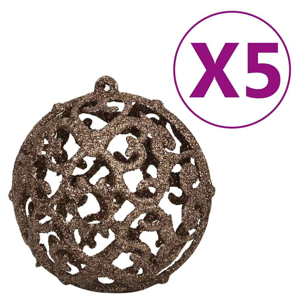 Vidaxl Árbol De Navidad Artificial Con Luces Y Bolas Verde 65 Cm_4
