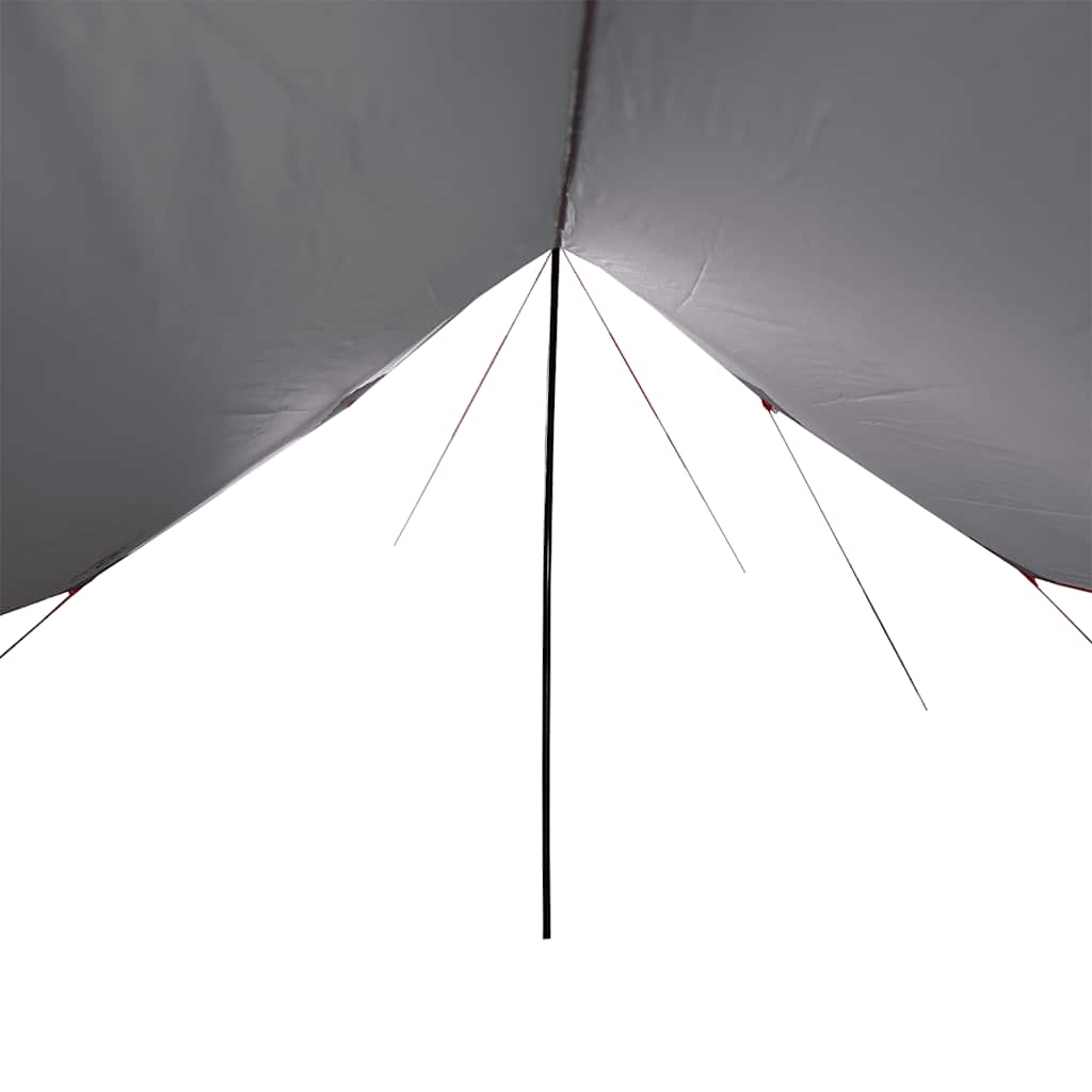 Lona De Camping Impermeable Gris Y Naranja 460x305x210 Cm_5