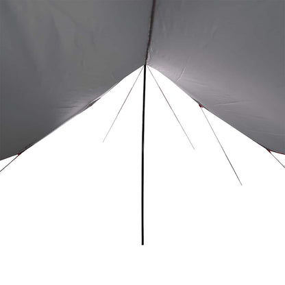 Lona De Camping Impermeable Gris Y Naranja 460x305x210 Cm_5