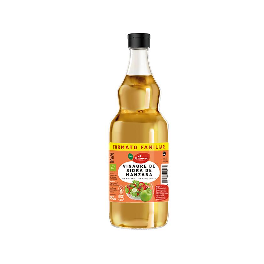 Vinagre de Sidra de Manzana BIO El Granero 750 ml