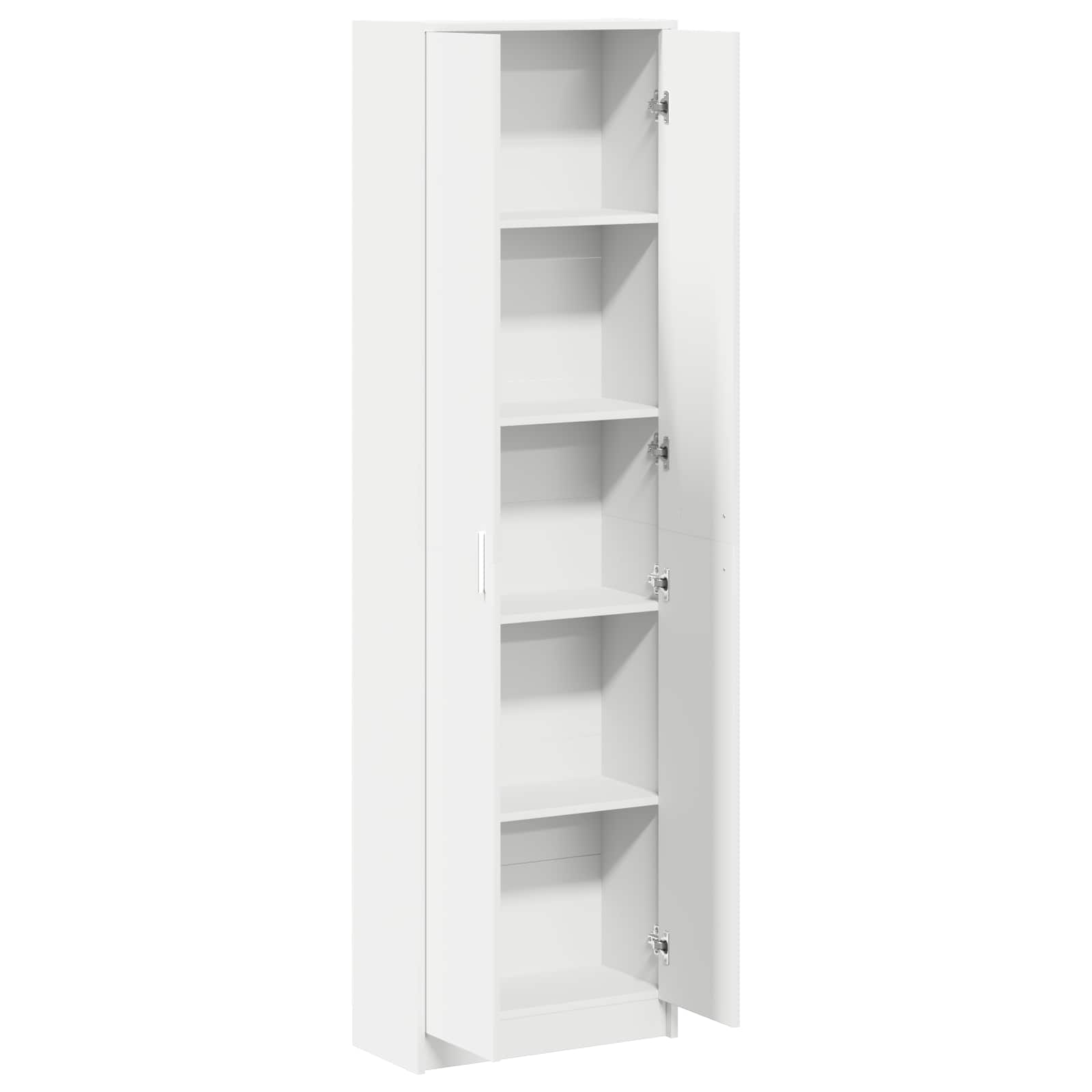 Armario Con Estante 55 X 25 X 189 Cm Madera De Ingeniería_4
