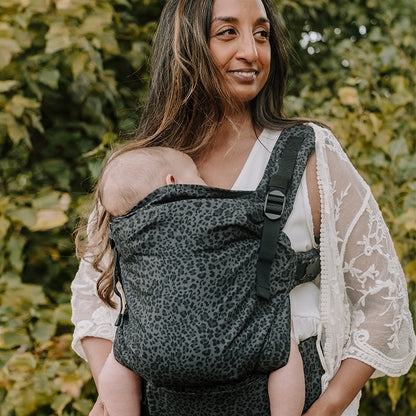 Mochila Portabebé Evolutiva Adaptable Boba X Leopard_1
