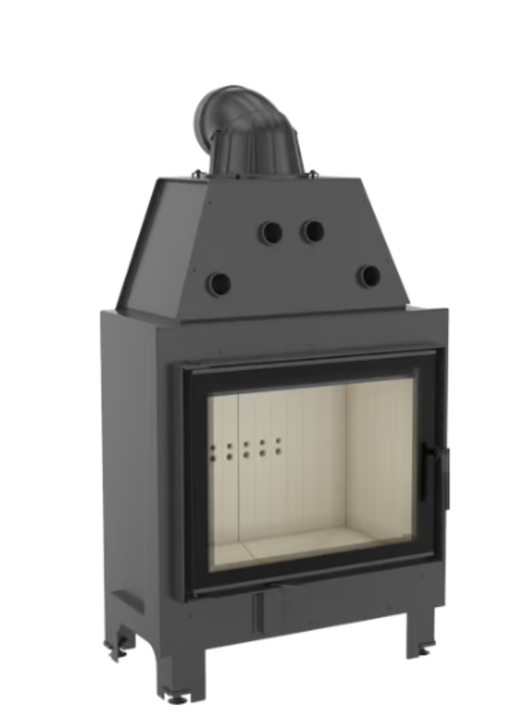 Bricosol Chimenea De Leña De Acero Kratki Mba 17 Kw Ø 200_0