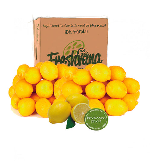 Caja De Limón Fino Ecológico Freshvana 6 Kg