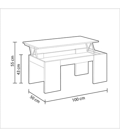Mesa Centro Elevable Lijar En Gris Ceniza 43-55 Cm(alto)100 Cm(ancho)50 Cm(largo)_4