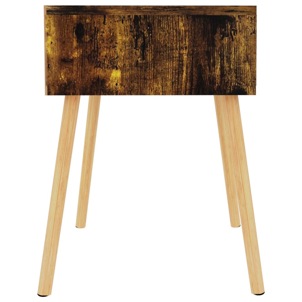 Mesitas Noche 2 Uds Madera Ingeniería Roble Ahumado 40x40x56 Cm_2