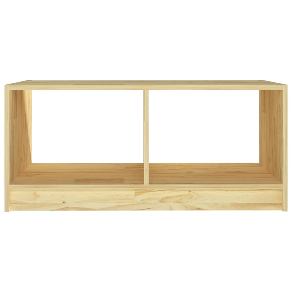 Mesa De Centro De Madera Maciza De Pino 75x50x33,5 Cm_3