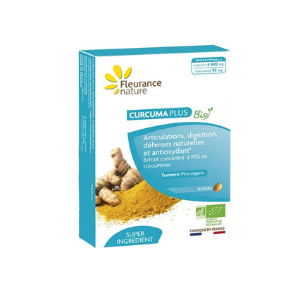 Cúrcuma Plus 60 Días Eco Fleurance Nature 60 Comprimidos_0