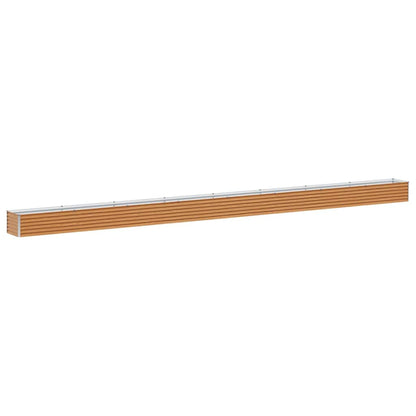 Arriate Elevado Marrón Claro 775 X 50 X 36 Cm Acero Galvanizado_0