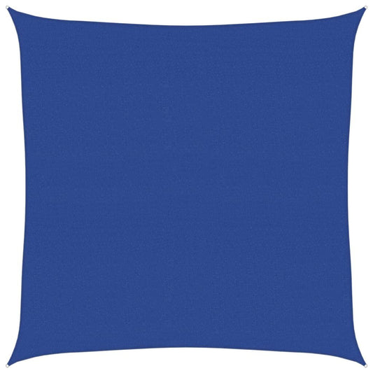 Vidaxl Toldo De Vela Cuadrado Hdpe Azul 160 G/m² 7x7 M_0