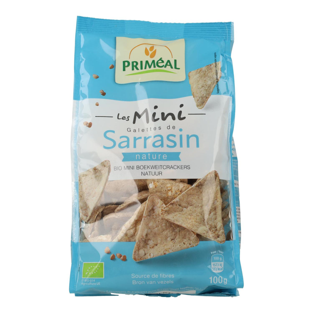 Triángulos Sarraceno Mini Sarrasin Priméal 100 g