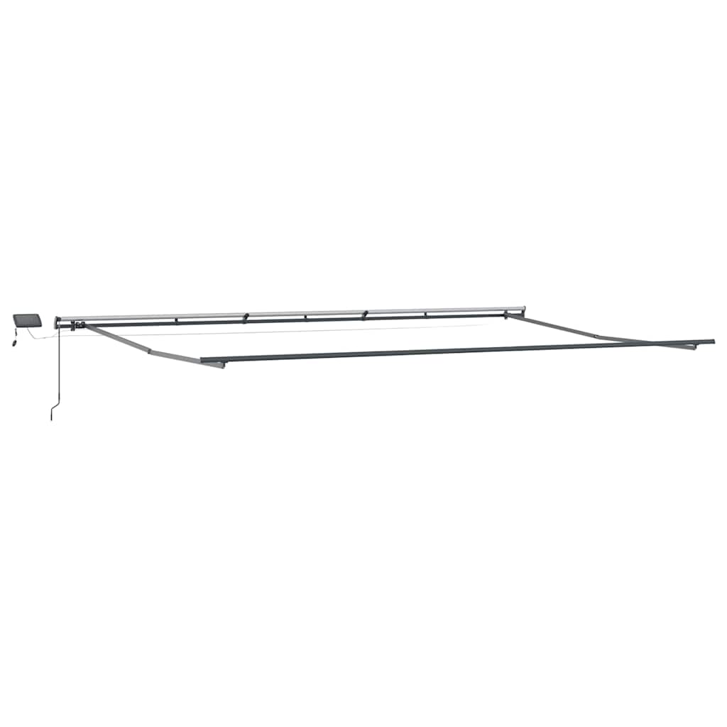 Toldo Retráctil Manual Con Luz Led Antracita Y Blanco 600x300cm_5
