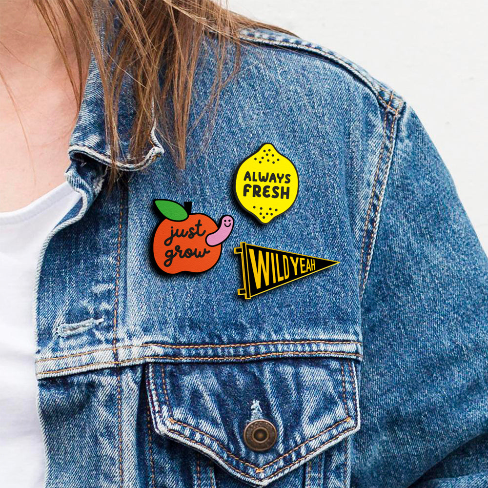 Just Grow Pin | Accesorio Moderno Y Original Para Chaquetas, Mochilas Y Bolsos_2