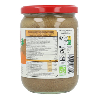 Tahin sin sal ECO Lima 500 g