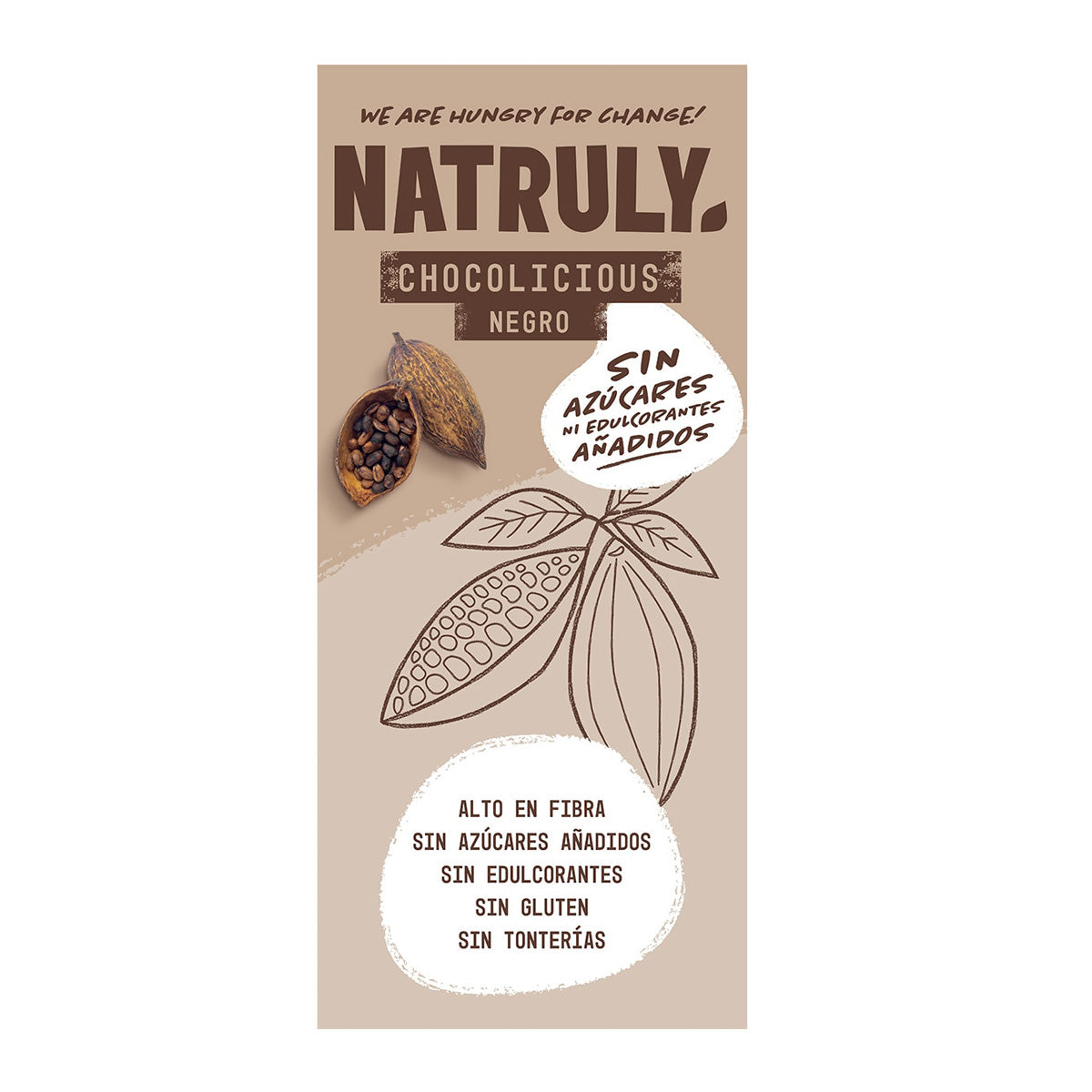 Chocolicious de chocolate negro, Natruly