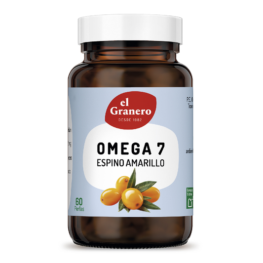 Omega 7 Espino Amarillo (140 mg ac palmitoleico) El Granero 60 Perlas 125 g