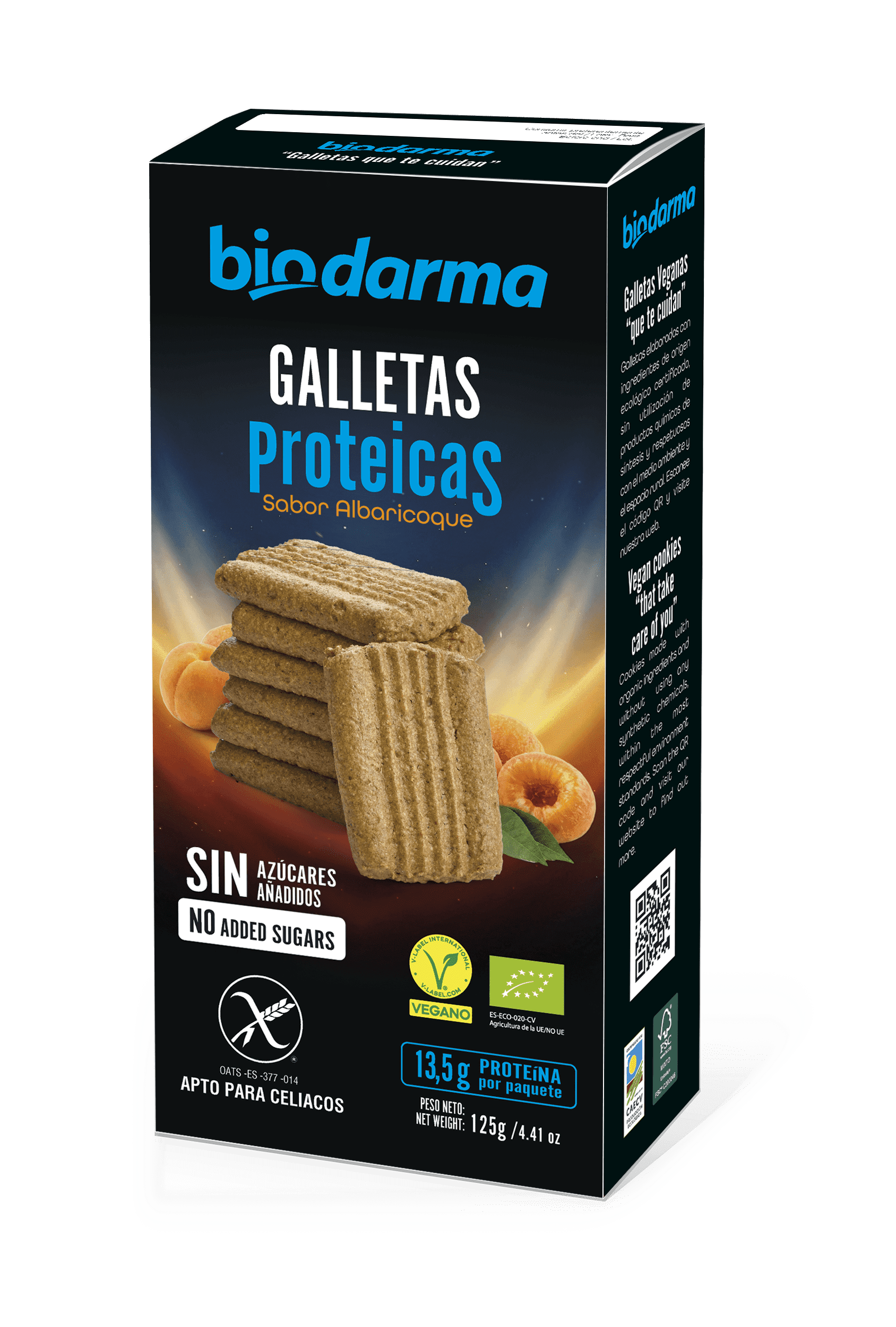 Galletas Proteicas Sabor Albaricoque_0