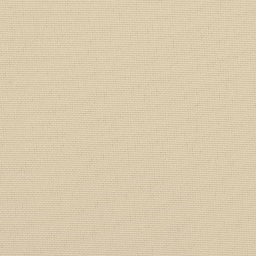 Vidaxl Cojín De Banco De Jardín Tela Oxford Beige 200x50x7 Cm_5