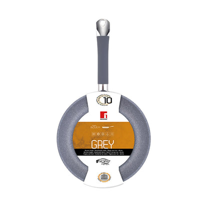 Sartén Ø20 X 4,5 Aluminio Forjado, Mango Tubular Con Revestimiento De Silicona, Inducción